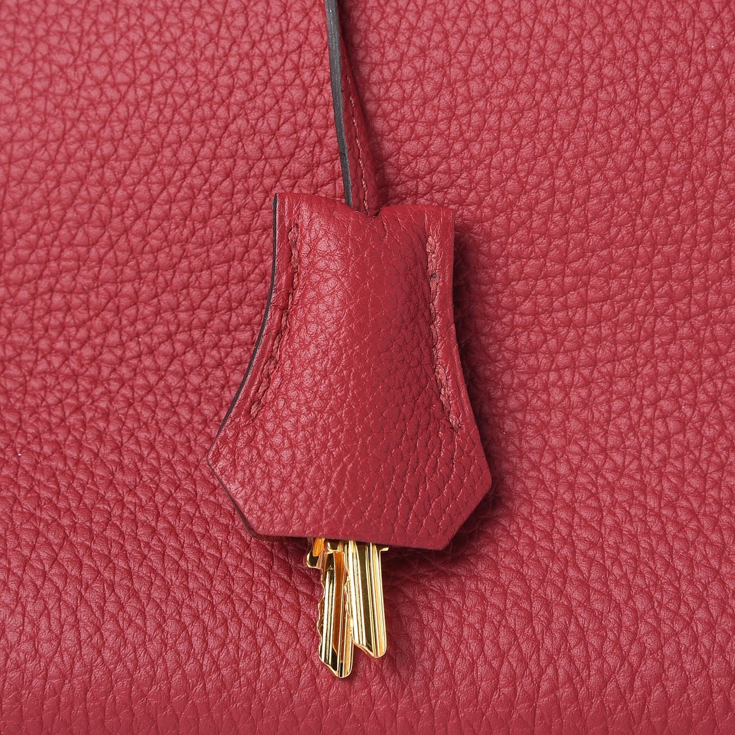 Togo Birkin 35 Rouge Grenat