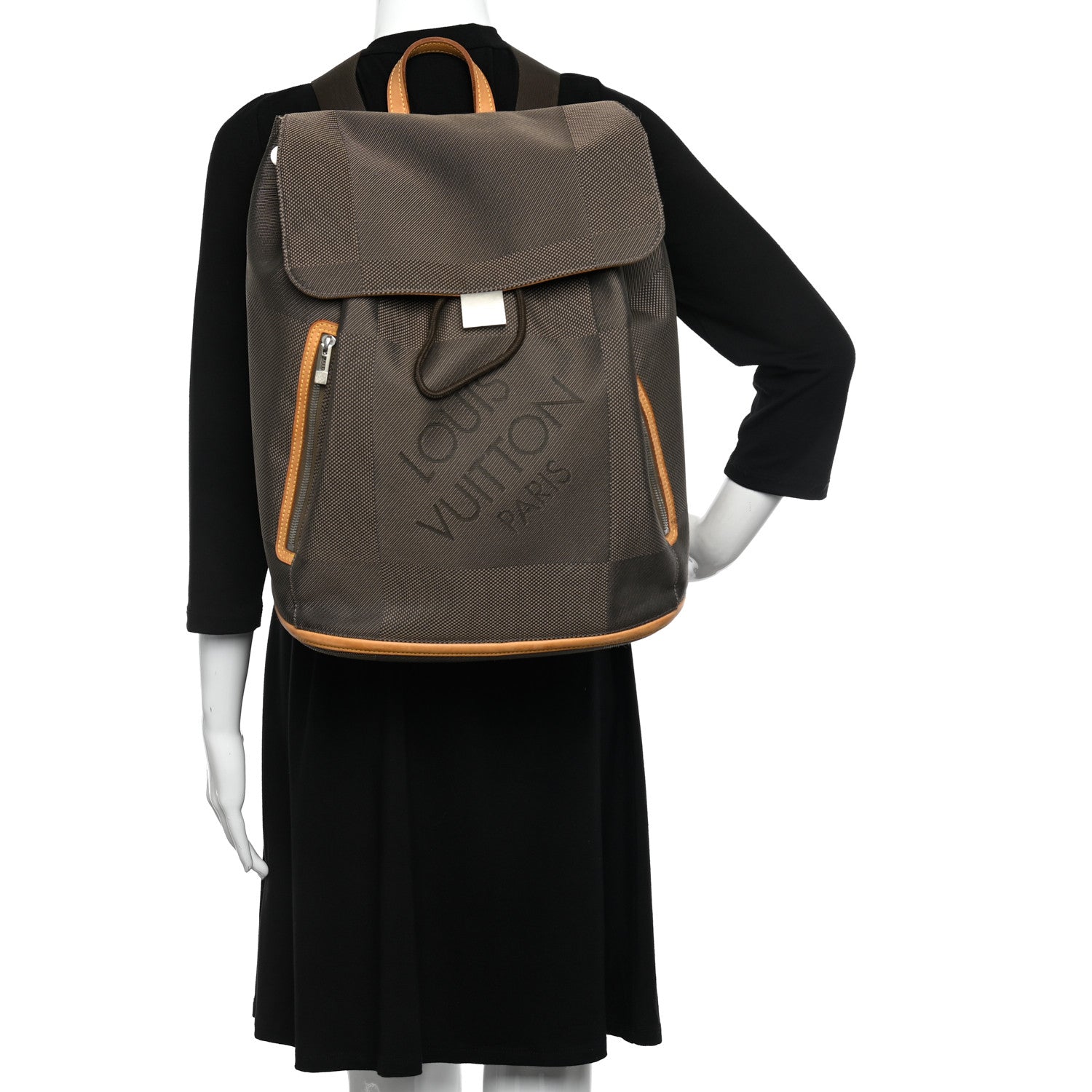 Louis Vuitton Damier Geant Pionnier Backpack Sable 2 of 12