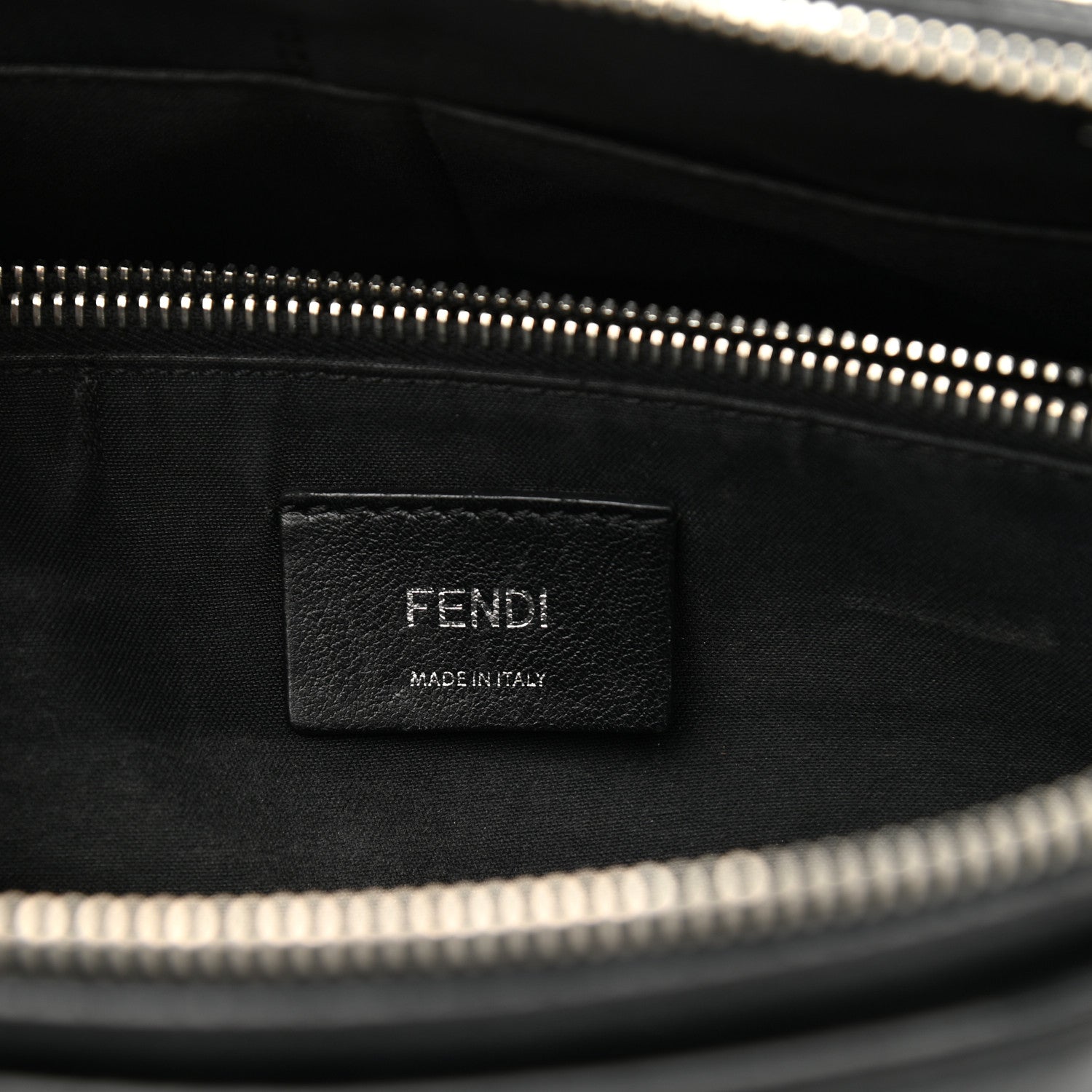 Fendi Vitello Dolce Medium By The Way Boston Bag Black 6 of 11