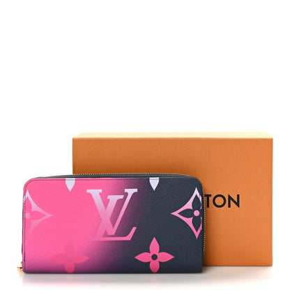 Louis Vuitton Monogram Giant Spring In The City Zippy Wallet Midnight Fuchsia 9 of 9