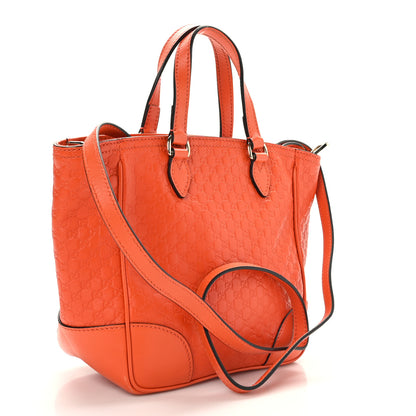 Gucci Microguccissima Small Bree Tote Sun Orange 3 of 9