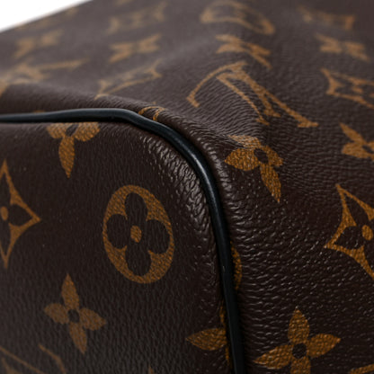 Louis Vuitton Monogram Macassar Keepall Bandouliere 45 10 of 11