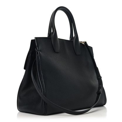 Salvatore Ferragamo Calfskin Large The Studio Bag Black 3 of 10