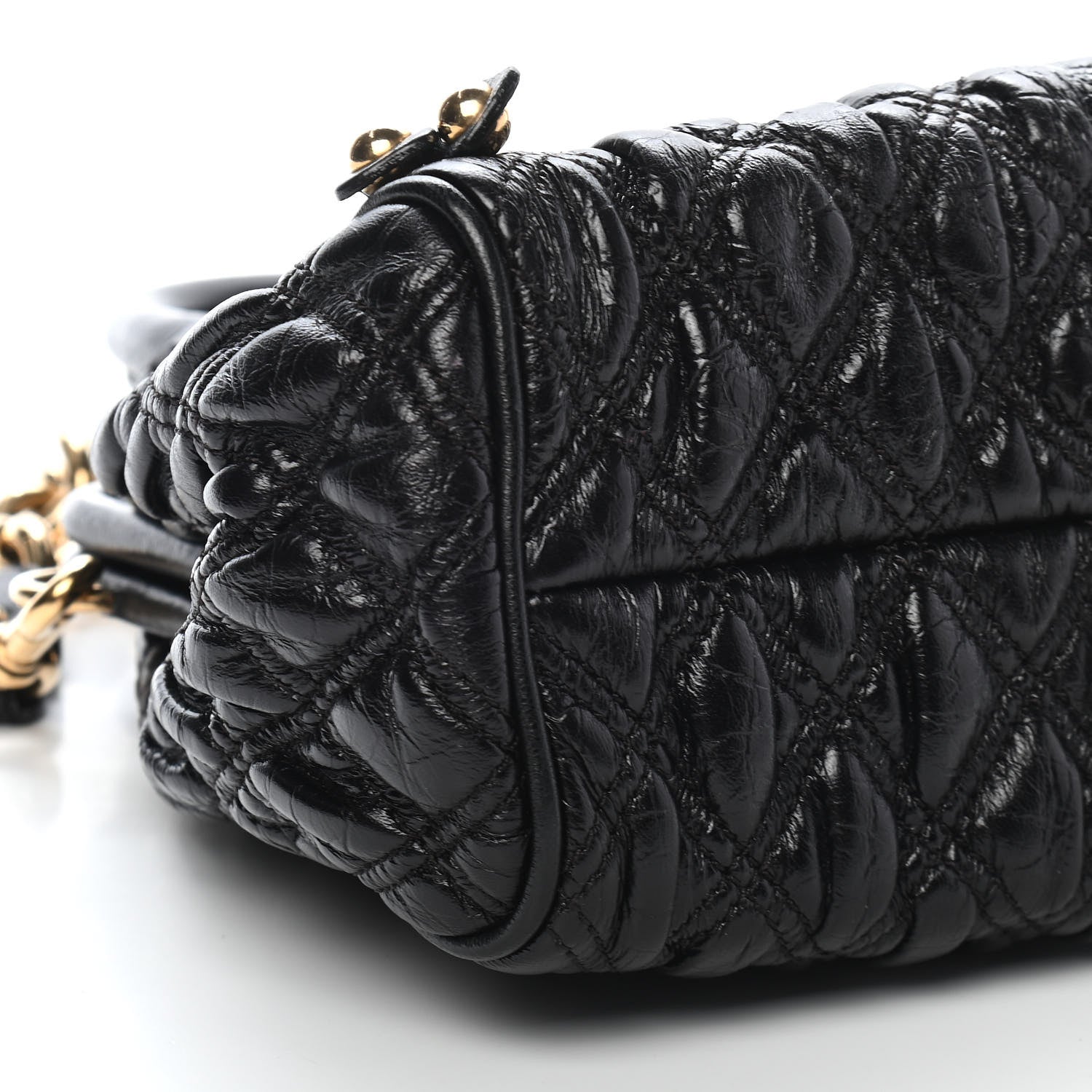 Marc Jacobs Quilted Leather Stam Black 6 of 7