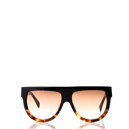 Celine Shadow Sunglasses CL 41026/S Black Havana 2 of 8