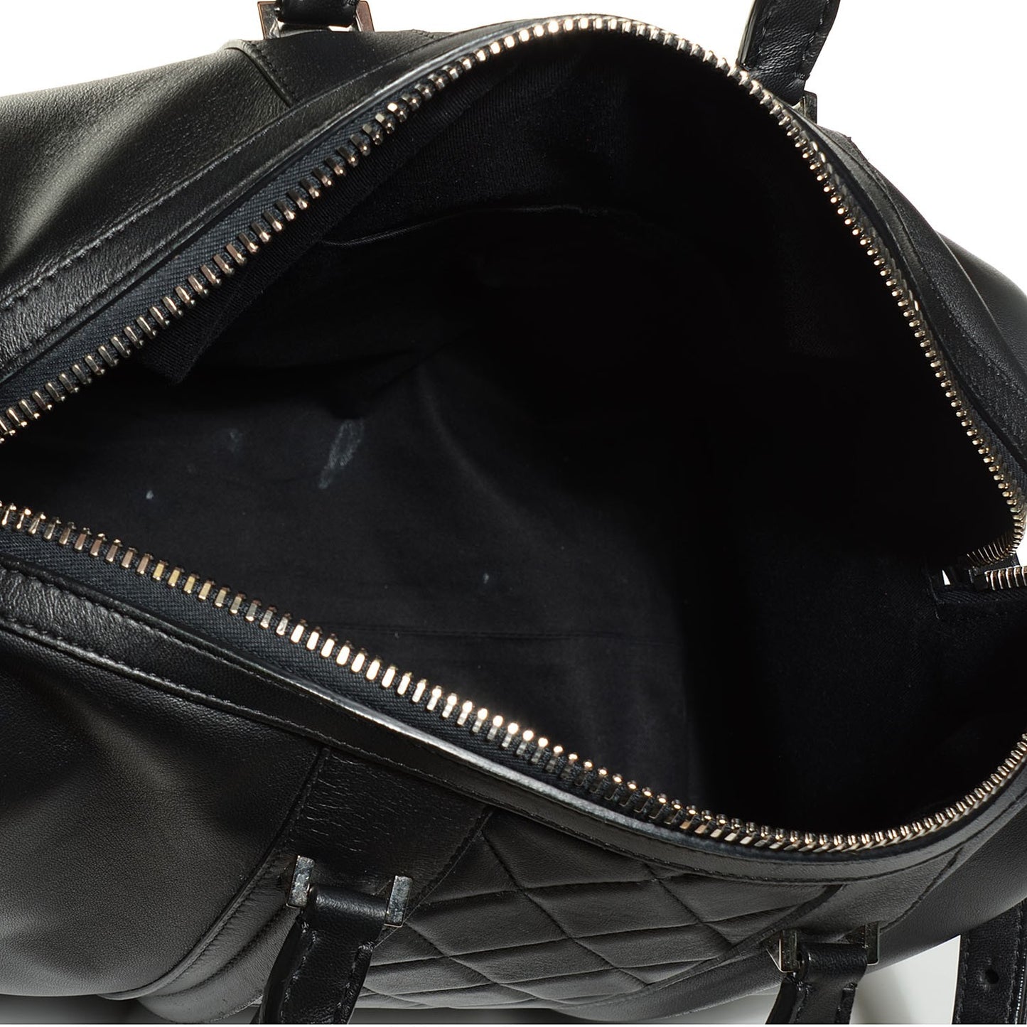 Lambskin Quilted Large Lucrezia Black