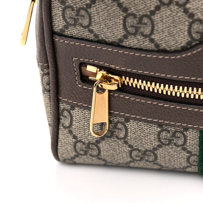 Gucci GG Supreme Monogram Web Small Ophidia Belt Bag 95 38 Dark Brown 9 of 9