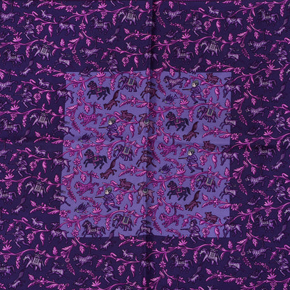 Hermes Silk Chasse En Inde Scarf 90 1 of 5