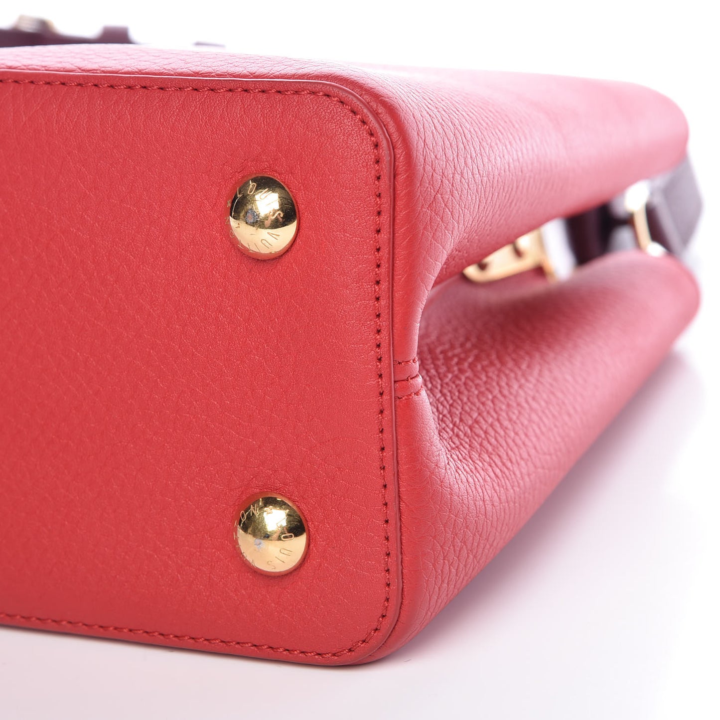 Taurillon Multicolor Capucines PM Rouge Carmine