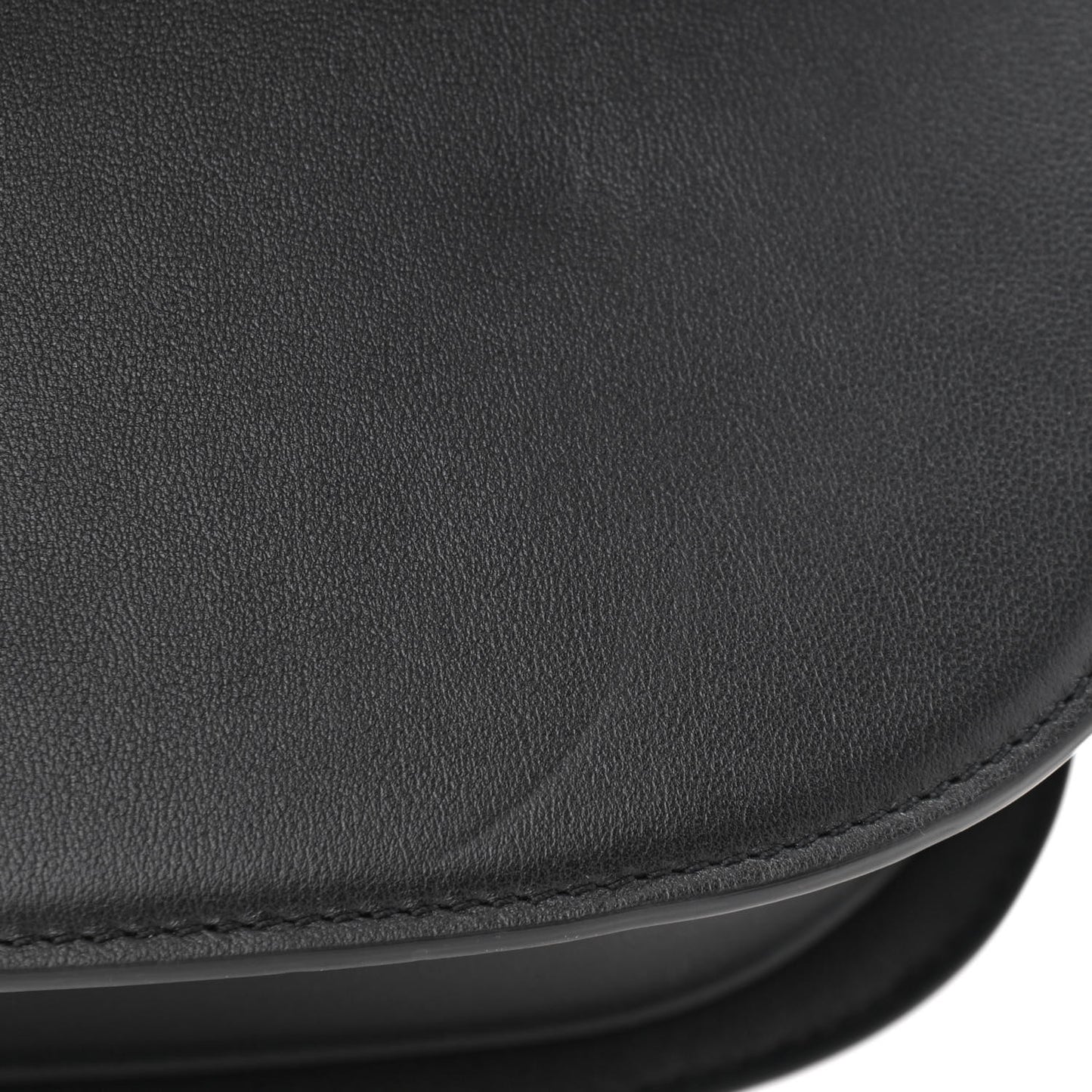 Smooth Calfskin Supervee Shoulder Bag Black