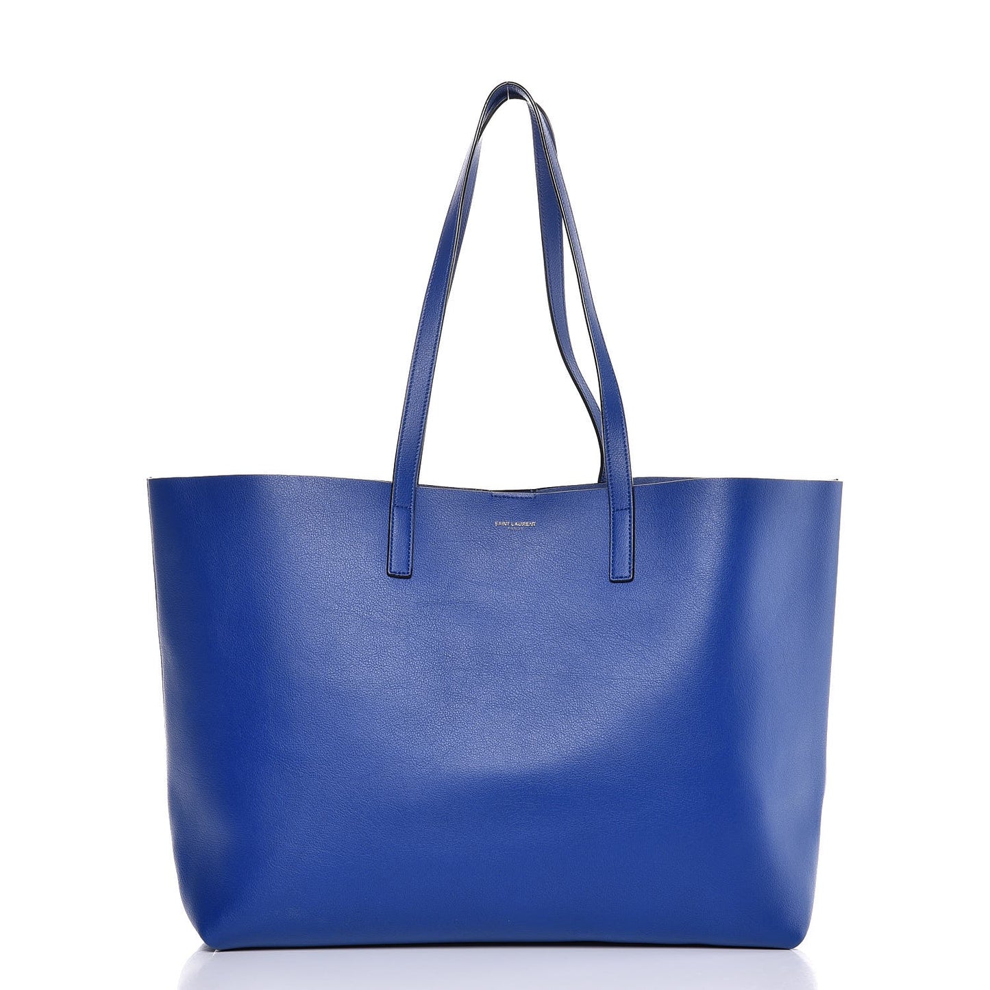 Calfskin Large Shopping Tote Ultramarine