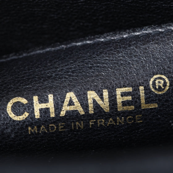 Caviar Jumbo Flap Black GHW