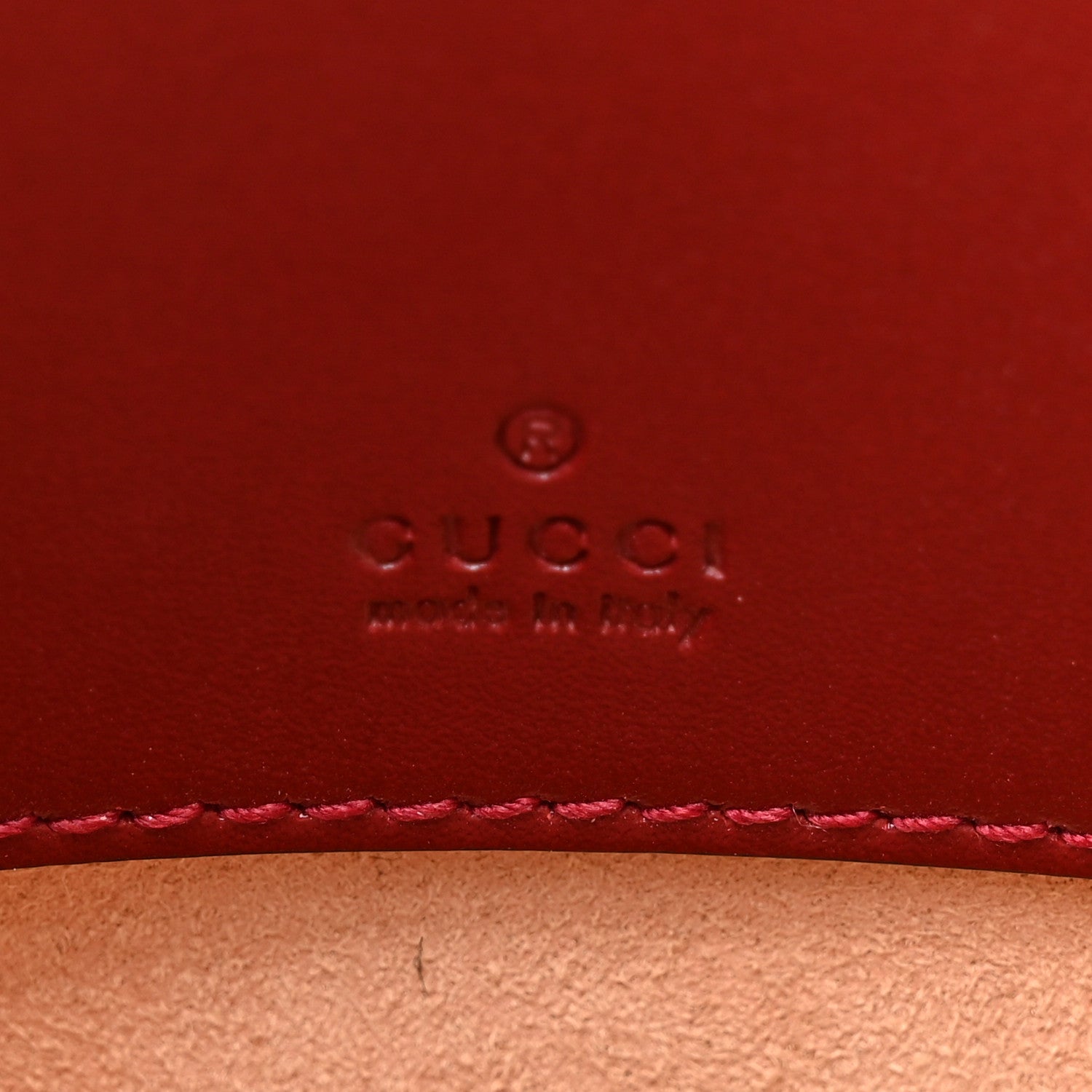 Gucci Boarded Dyana Lux Calfskin Mini Jackie 1961 Hobo New Cherry Red 6 of 10