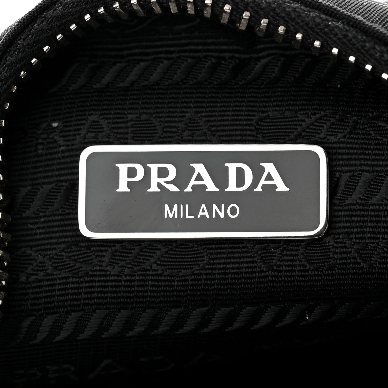 Prada Nylon Re-Edition 2005 Shoulder Bag Black 6 of 13