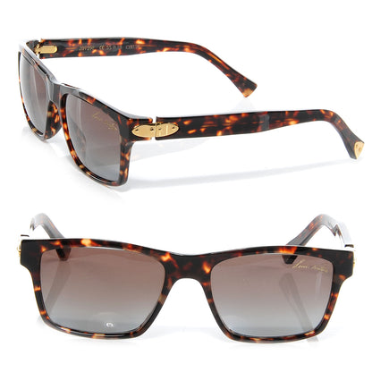 Louis Vuitton Acetate Tortoise Sunglasses Z0139E 1 of 5
