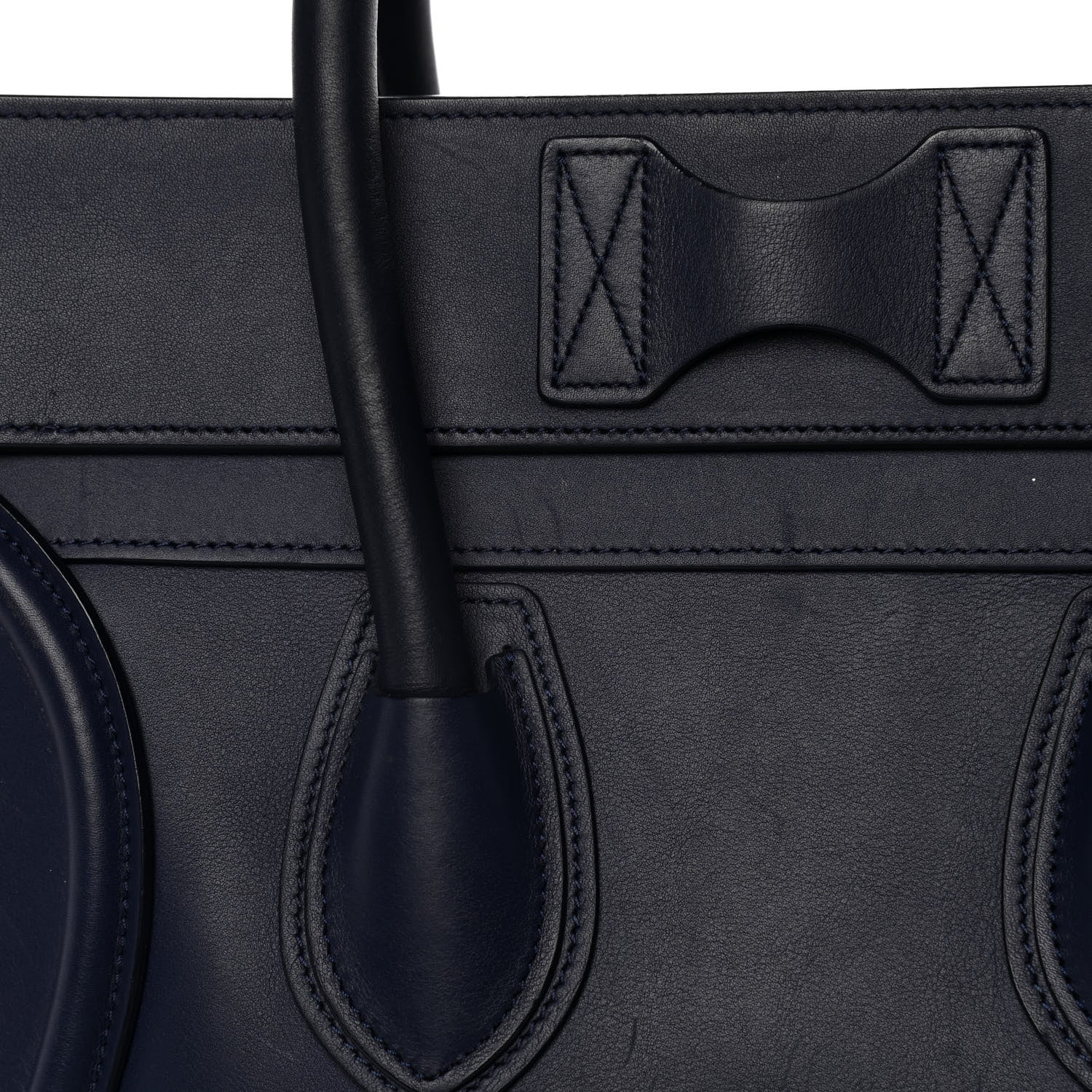 Celine Smooth Calfskin Mini Luggage Ink 25 of 28