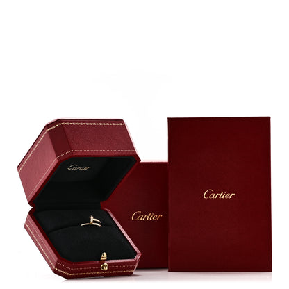 Cartier 18K Yellow Gold Diamond Small Juste Un Clou Ring 50 5.25 5 of 5