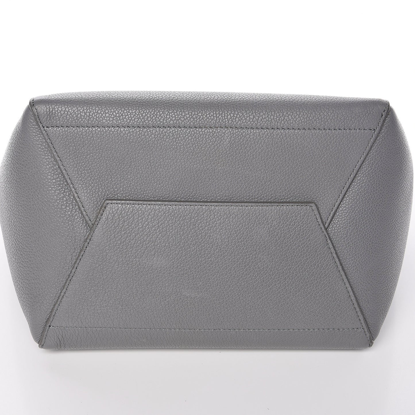 Soft Grained Calfskin Sangle Bucket Bag Storm
