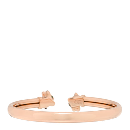 Cartier 18K Pink Gold Tsavorite Garnet Onyx Panthère De Cartier Cuff Bracelet 18 2 of 4