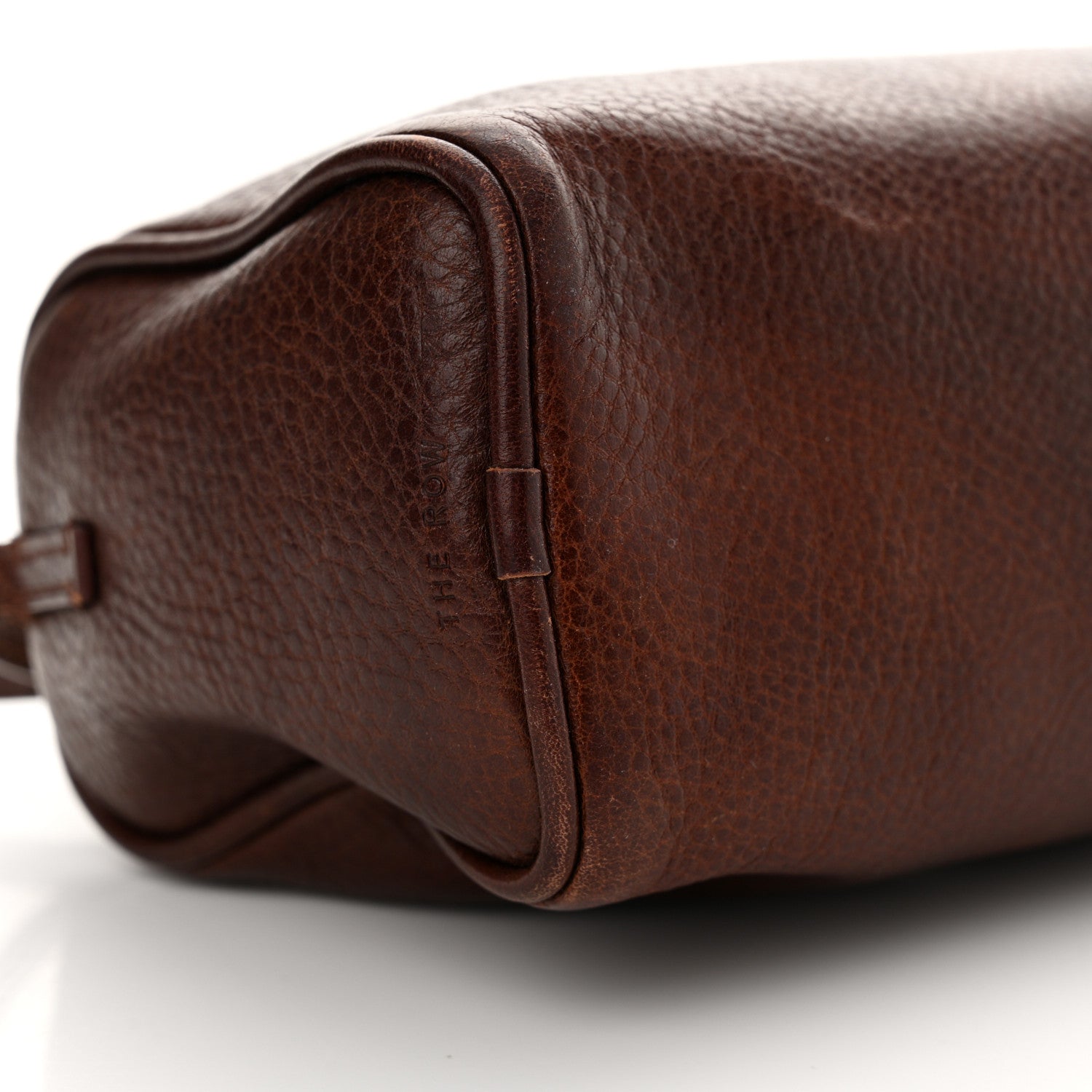 The Row Grained Calfskin 90's Bag Burnt Wood 8 of 13