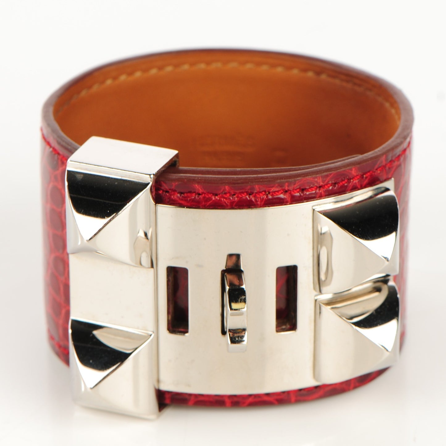 Shiny Alligator Collier De Chien CDC S Bracelet Braise