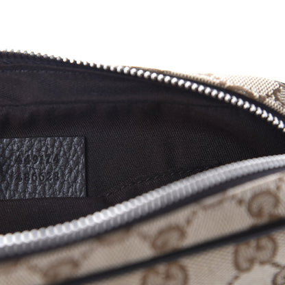 Gucci Monogram Belt Bag Dark Brown 9 of 10