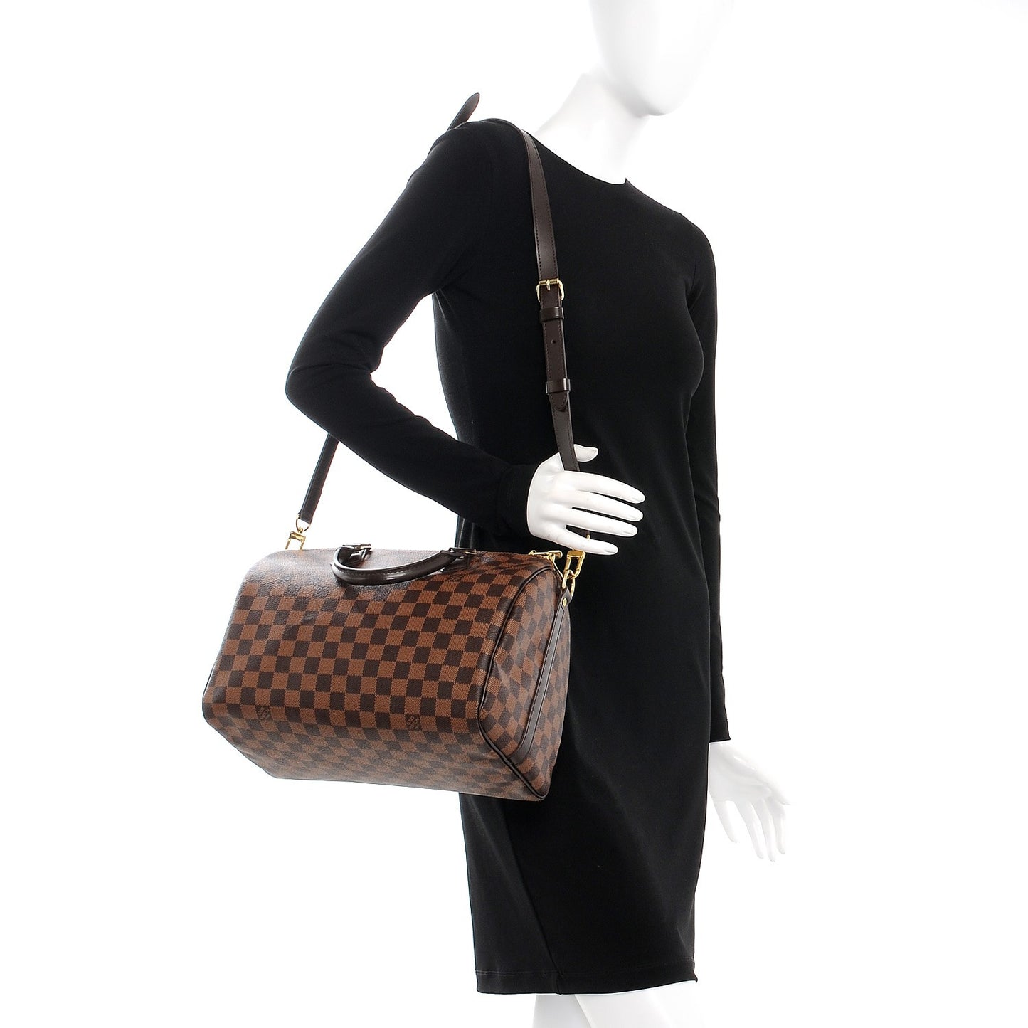 Damier Ebene Speedy Bandouliere 30