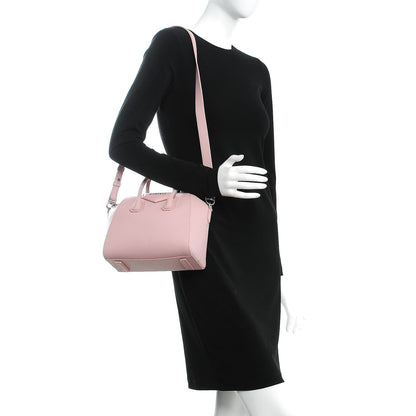 Givenchy Sugar Goatskin Mini Antigona Pale Pink 2 of 10