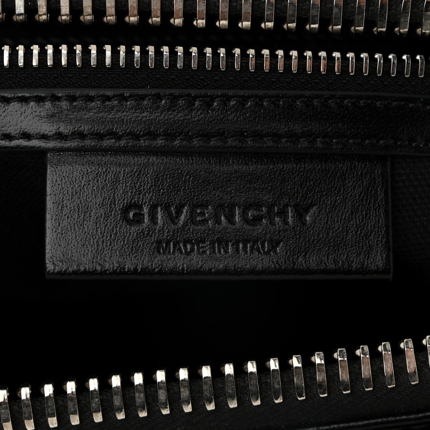 Givenchy Shiny Lord Calfskin Medium Antigona Black 6 of 10