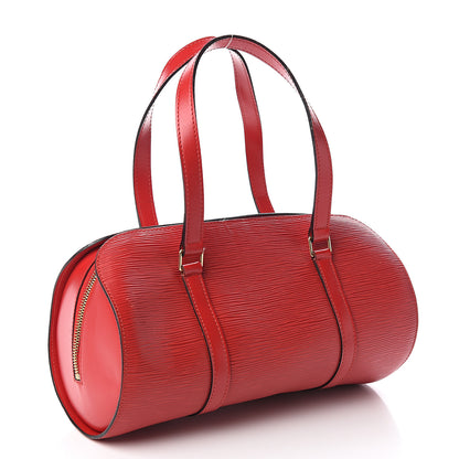 Louis Vuitton Epi Soufflot Castillan Red 2 of 9