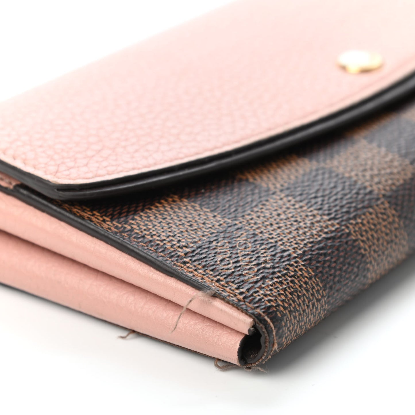 Damier Ebene Normandy Wallet Magnolia