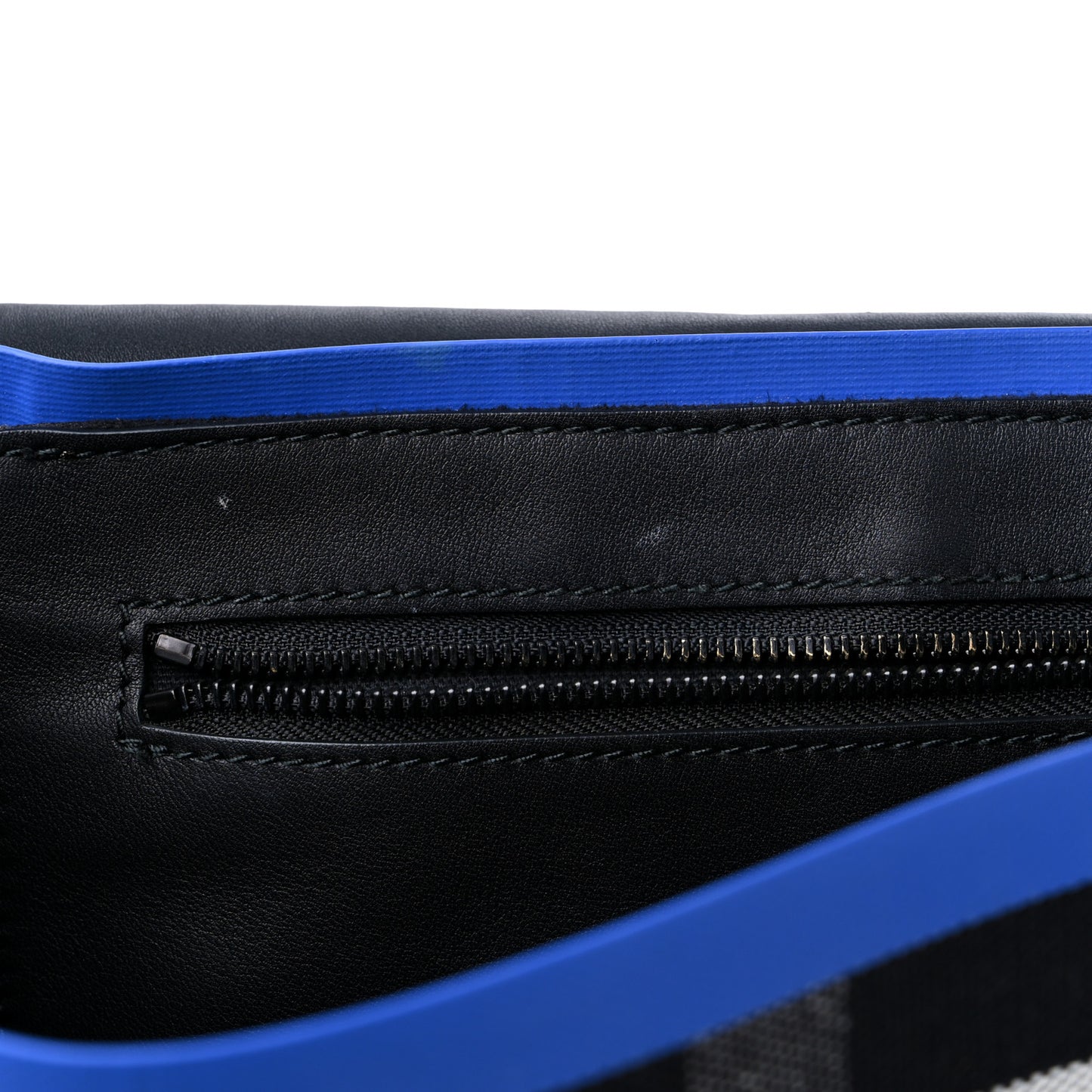 House Check Canvas Medium Burleigh Crossbody Bag Blue Black