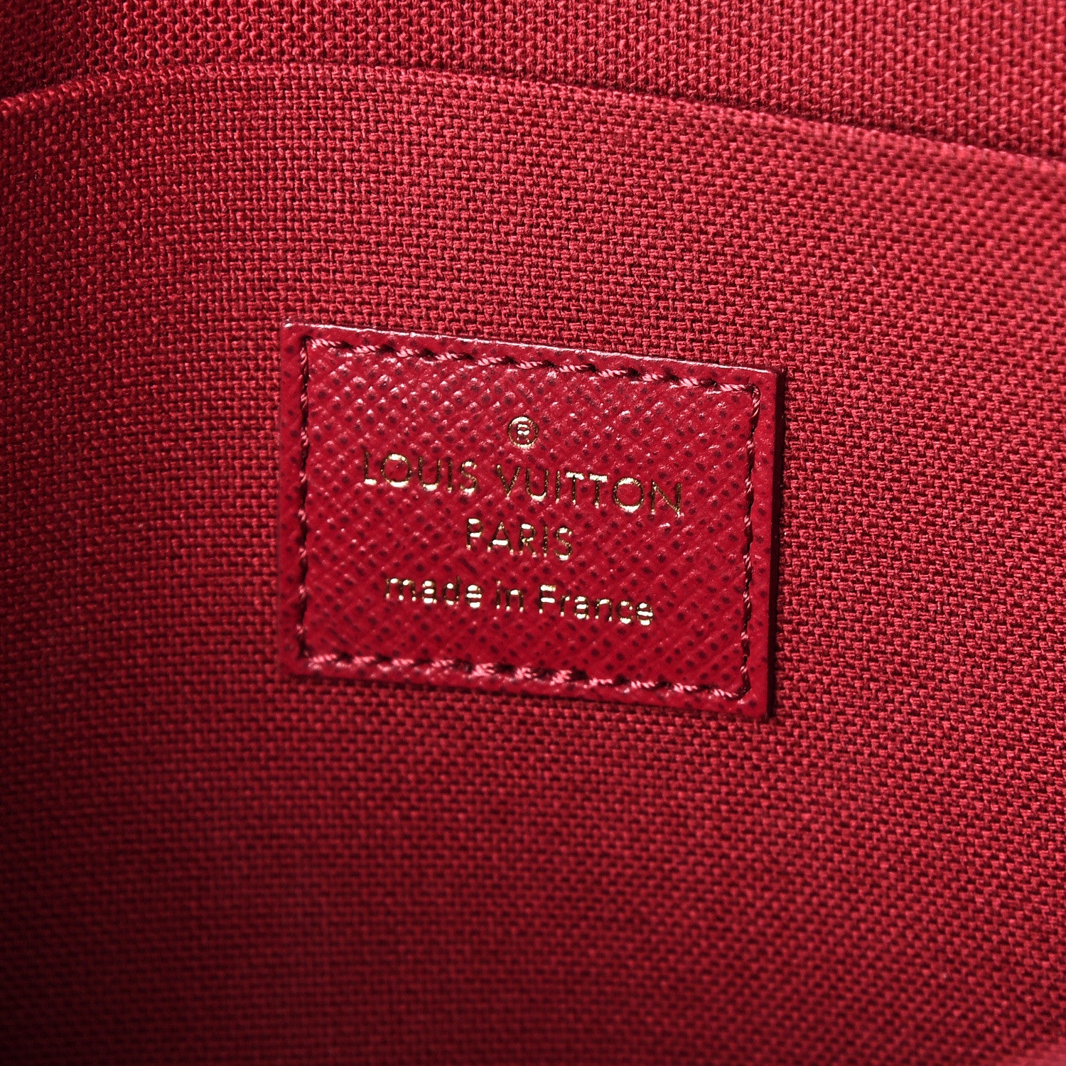 Louis Vuitton Monogram Pochette Felicie Chain Wallet Fuchsia 8 of 11