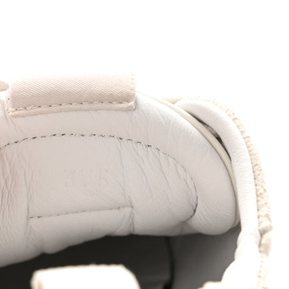 Hermes Suede Goatskin Jet Sneakers 37.5 White 9 of 10