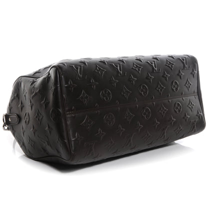 Louis Vuitton EDUN Monogram Revelation Keepall 45 Bandouliere Brown 4 of 8