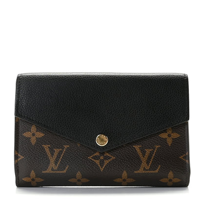 Louis Vuitton Monogram Pallas Compact Wallet Black 1 of 10