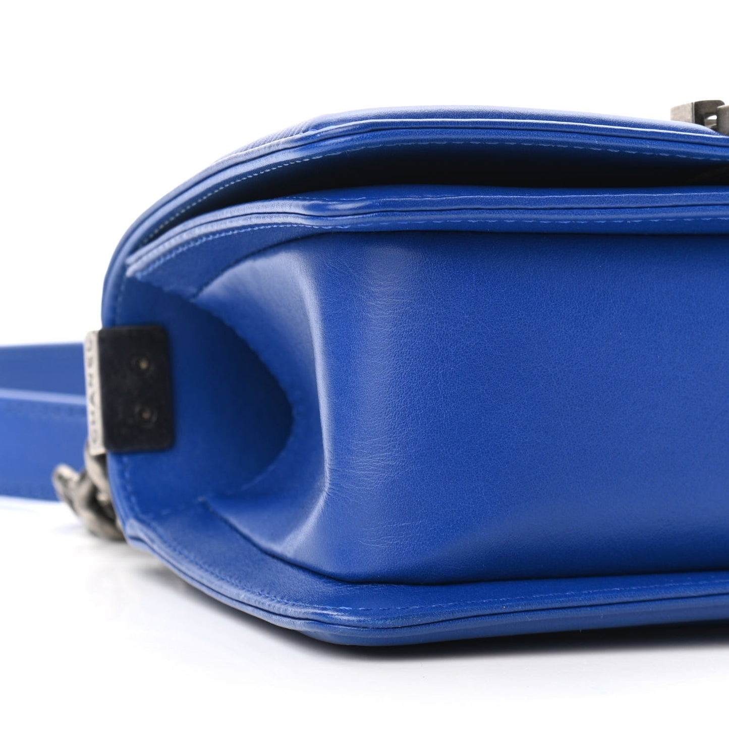 Galuchat Stingray Small Boy Flap Blue