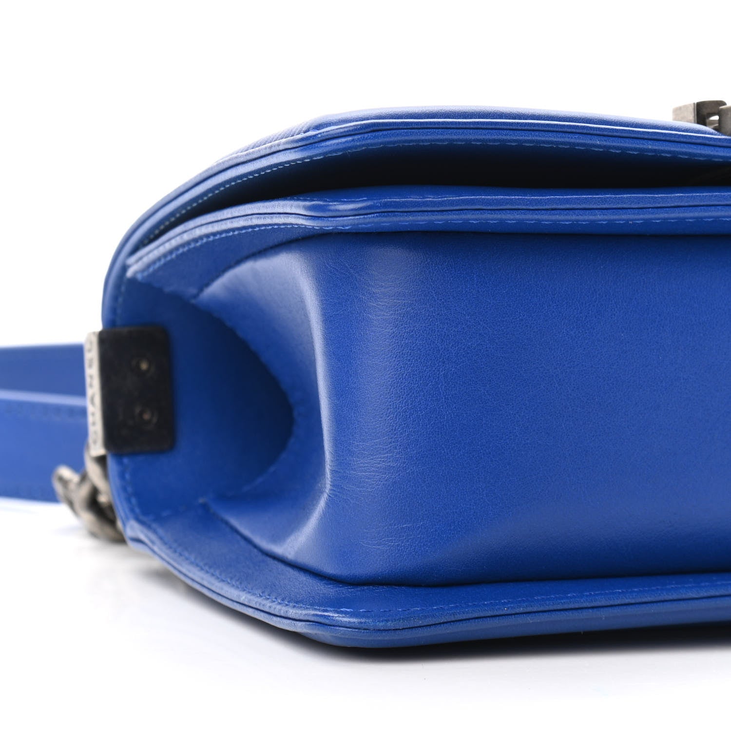 Chanel Galuchat Stingray Small Boy Flap Blue 5 of 10