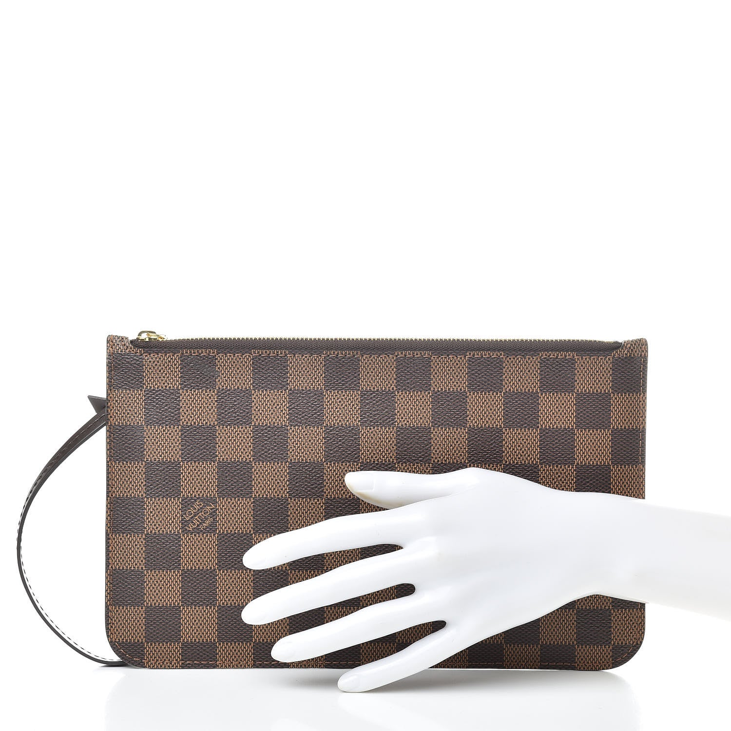 Louis Vuitton Damier Ebene Neverfull MM GM Pochette 2 of 8