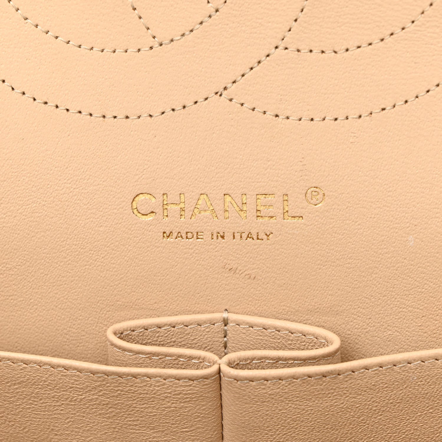 Chanel Caviar Quilted Jumbo Double Flap Beige 6 of 18