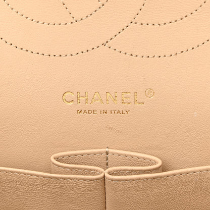 Chanel Caviar Quilted Jumbo Double Flap Beige 6 of 18
