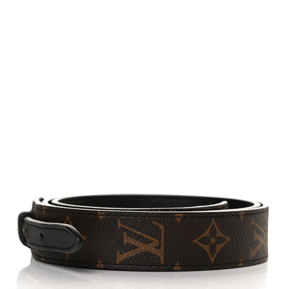 Louis Vuitton Monogram Bandouliere Shoulder Strap XL Black 2 of 7