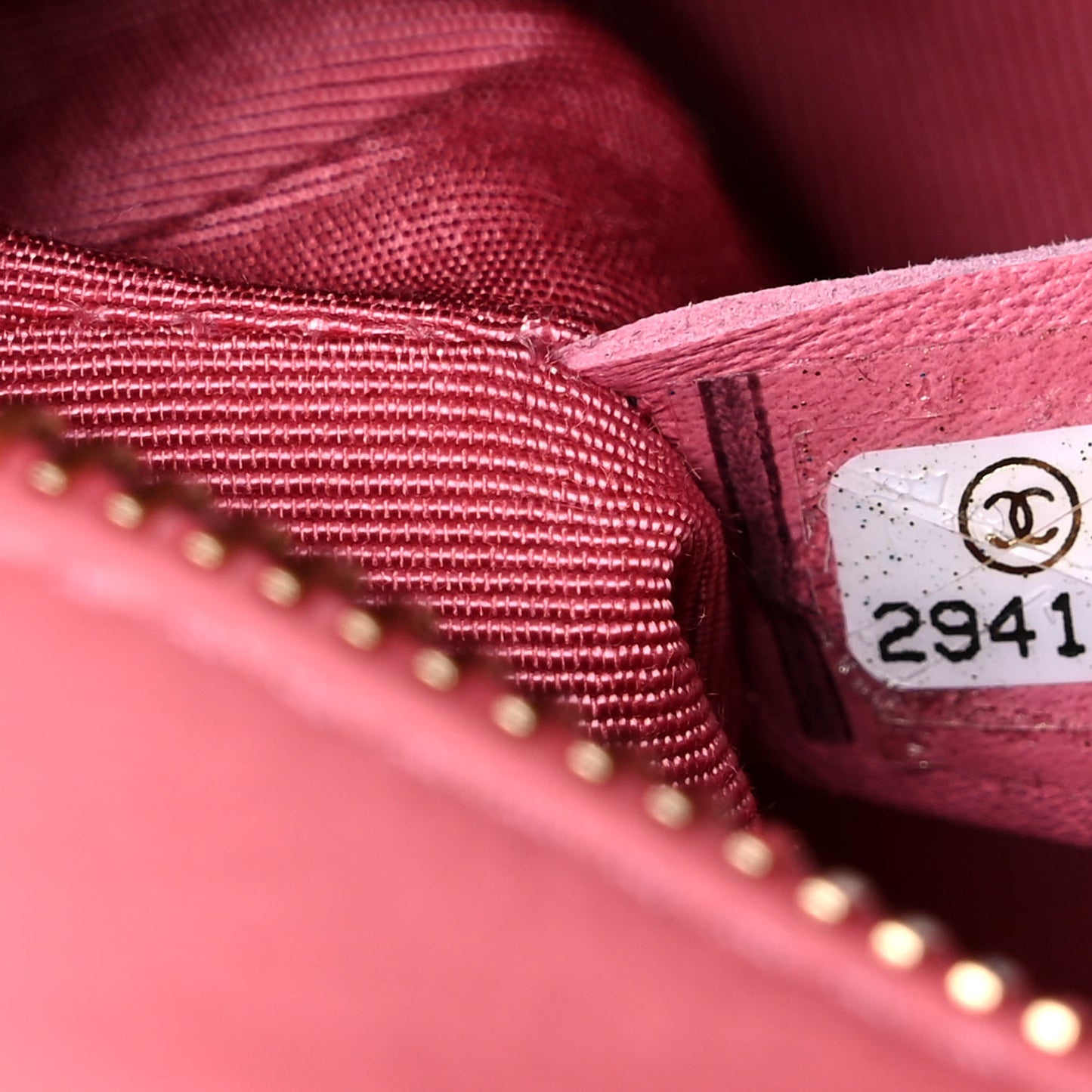 Aged Calfskin Quilted Small Gabrielle Logo Hobo Rose