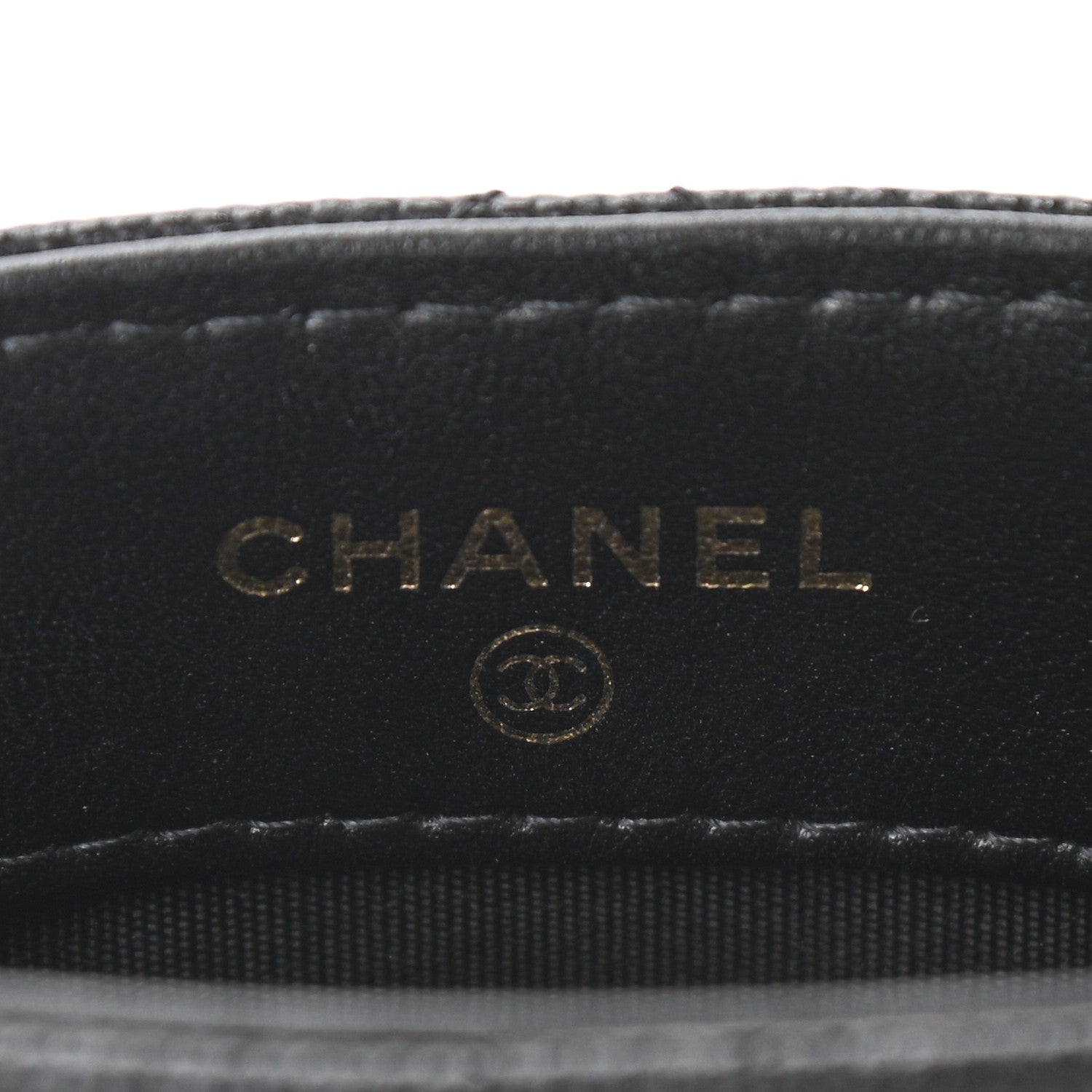 Chanel Caviar Quilted French New Wave Phone Holder With Chain Black 6 of 11