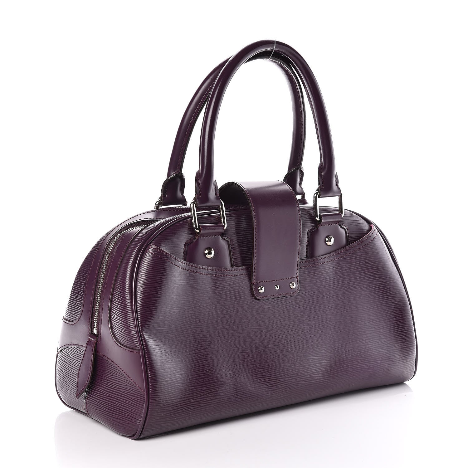 Louis Vuitton Epi Bowling Montaigne GM Cassis 3 of 13