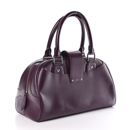 Louis Vuitton Epi Bowling Montaigne GM Cassis 3 of 13