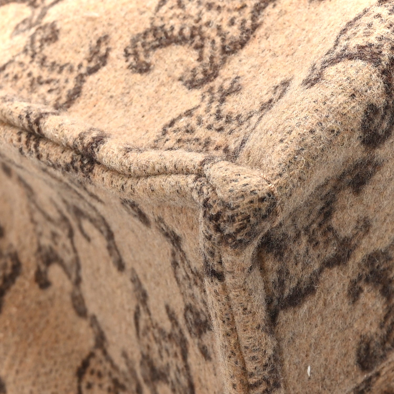 Celine Canvas Calfskin Triomphe Large Cabas Thais Camel 10 of 11