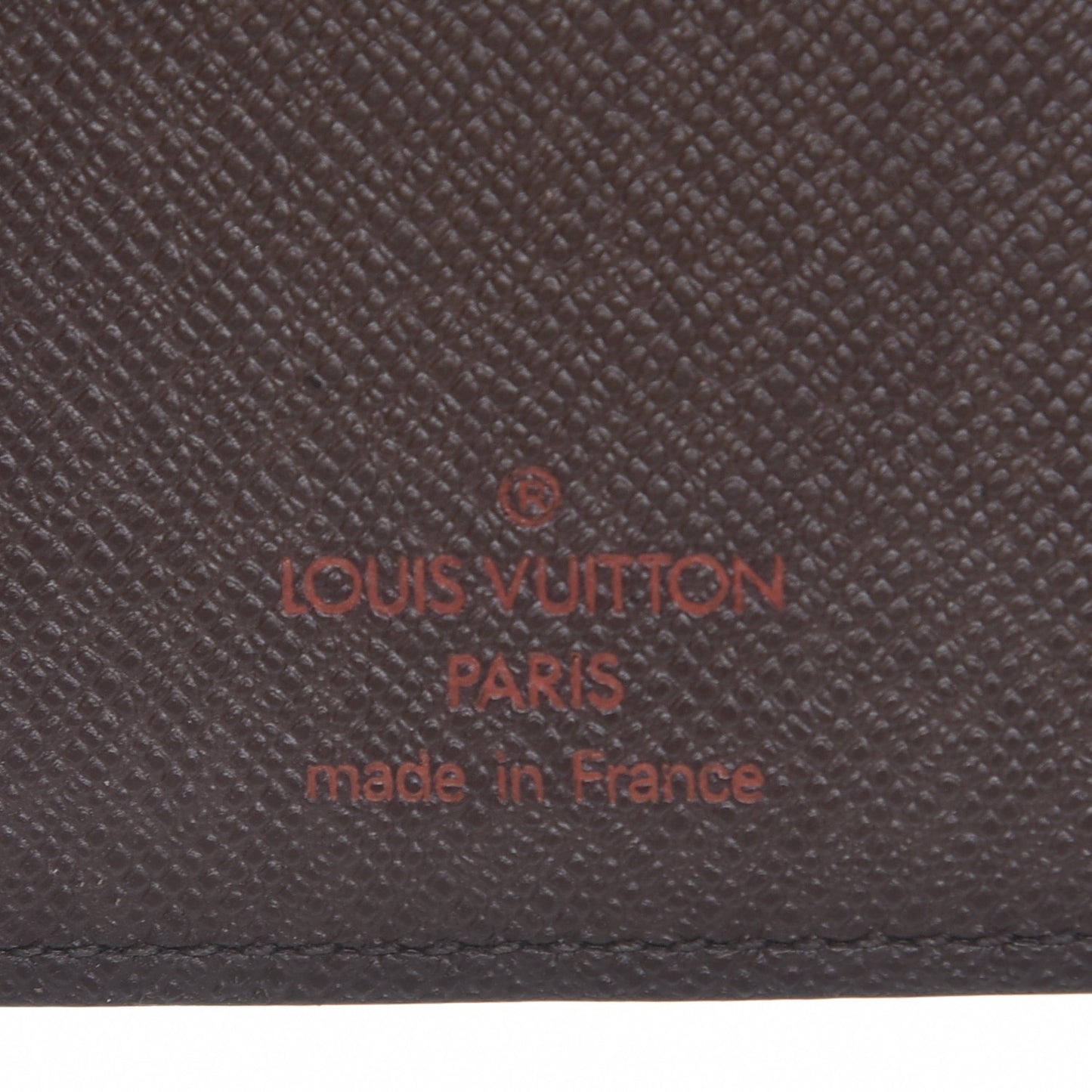 Damier Ebene Medium Ring Agenda Cover