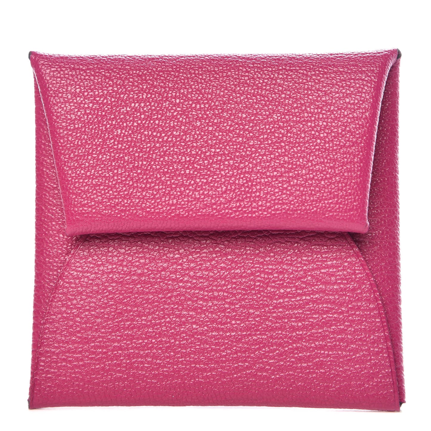 Chevre Mysore Bastia Coin Purse Rose Pourpre