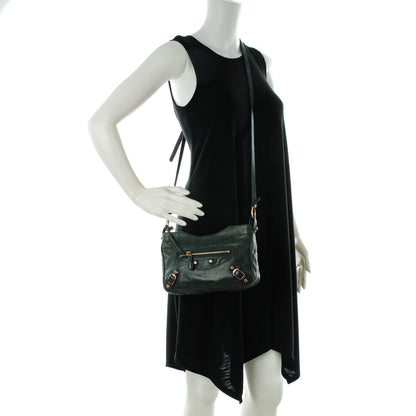 Balenciaga Agneau Giant 12 Rose Gold Hardware Hip Poker Fonce 2 of 6